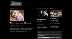 Desktop Screenshot of cinepsy.com